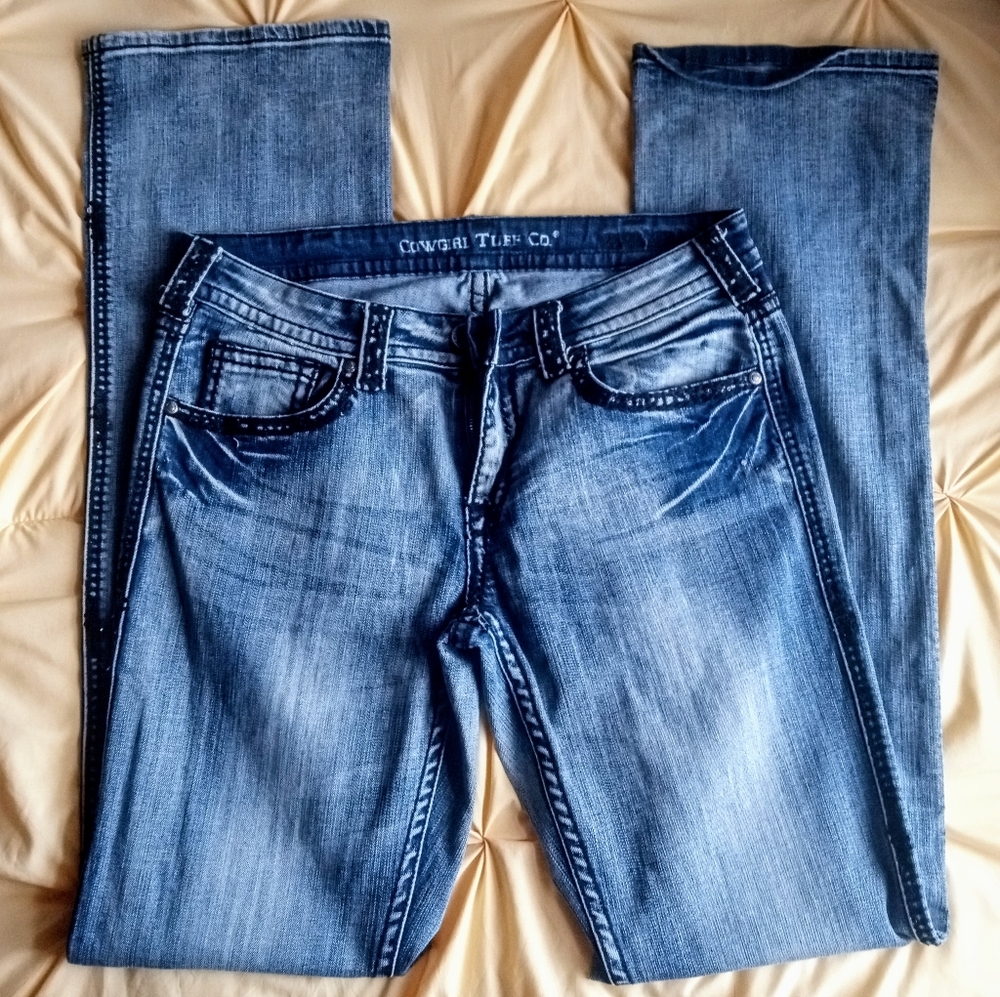 Light Blue Cowgirl Tuff Jeans